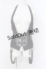 Qutie Frash / /パイソンコルセット  ブラック×ホワイト O-25-04-05-026-QU-TO-OW-OS