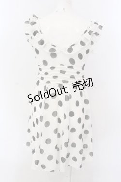 画像3: LIZ LISA / ドット楊柳ワンピース  シロ O-25-04-07-029-LO-OP-OW-OS