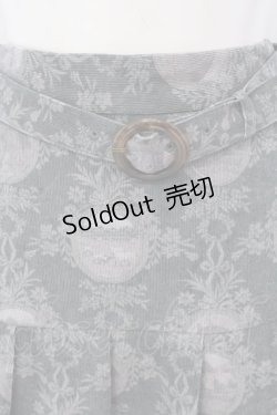 画像2: an another angelus / コッツウォルズフレーム柄タックスカート F グリーン O-25-04-07-041-CA-SK-OW-OS