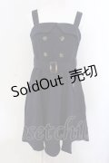 evelyn / トレンチフレアワンピース ミドル ネイビー O-25-04-07-045-LO-OP-OW-ZT079