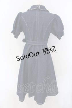 画像3: evelyn / デニムフレアワンピース F アオ O-25-04-07-050-LO-OP-OW-OS