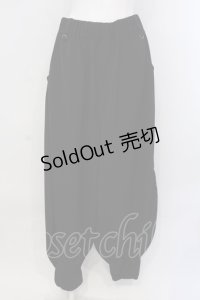 Deorart / バルーンシルエット・ランタンパンツ L ブラック O-25-04-07-005-PU-PA-OW-OS