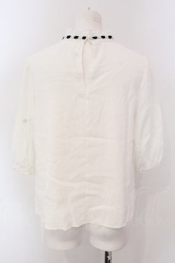 画像3: LODISPOTTO / はしごレース使いブラウス M シロ O-25-04-07-065-LO-BL-OW-OS