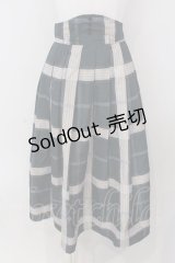 an another angelus / コルセットベルトビッグチェックタックスカート F グリーン O-25-04-07-069-CA-SK-OW-OS