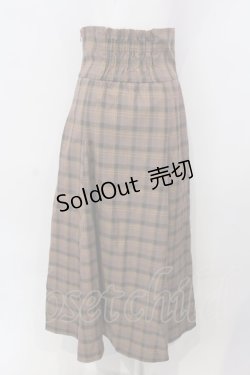 画像2: An MILLE / ハイウエストロングスカート  ピンクブラウン O-25-04-07-071-EL-SK-OW-OS