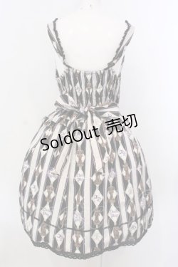 画像4: ALICE and the PIRATES / Misty Night Royal gameジャンパースカートI  クロ O-25-04-07-008-PA-OP-IG-OS