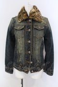 GLAD NEWS / VINTAGE SKULL BOTTON デニムトラッカージャケット Gジャン 03 インディゴ O-25-04-07-010-GL-JA-YM-C056