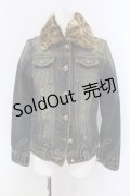 GLAD NEWS / VINTAGE SKULL BOTTON デニムトラッカージャケット Gジャン 03 インディゴ O-25-04-07-010-GL-JA-YM-ZT-C056