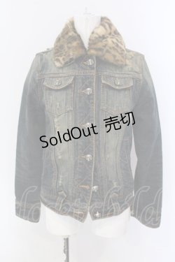 画像1: GLAD NEWS / VINTAGE SKULL BOTTON デニムトラッカージャケット Gジャン 03 インディゴ O-25-04-07-010-GL-JA-YM-ZT-C056