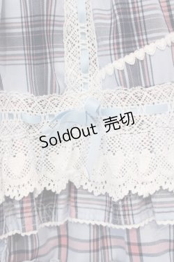 画像3: Angelic Pretty / Heart胸あて付スカート(タータン)  サックス O-25-04-08-031-AP-OP-IG-OS