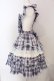 画像4: Angelic Pretty / Heart胸あて付スカート(タータン)  サックス O-25-04-08-031-AP-OP-IG-OS (4)
