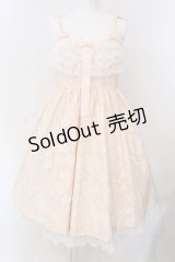 Angelic Pretty / Silky Fleurジャンパースカート  ピンク O-25-04-08-033-AP-OP-IG-OS