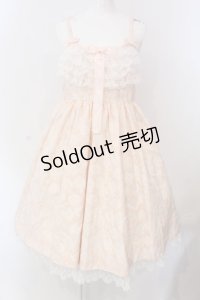 Angelic Pretty / Silky Fleurジャンパースカート  ピンク O-25-04-08-033-AP-OP-IG-OS