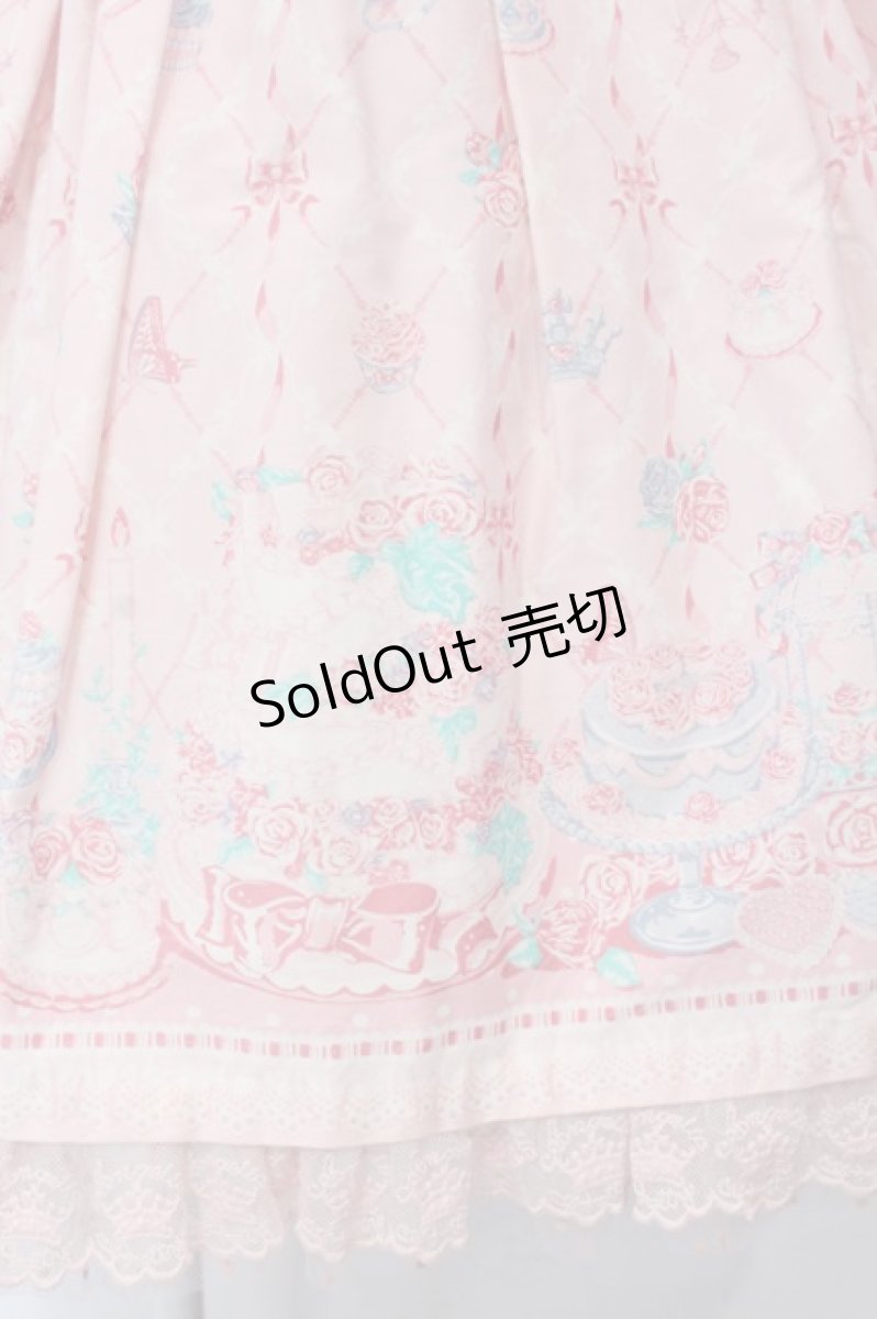 画像3: Angelic Pretty / メモリアルケーキ胸フリルジャンパースカート  ピンク O-25-04-08-034-AP-OP-IG-OS (3)