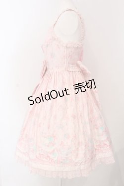 画像4: Angelic Pretty / メモリアルケーキ胸フリルジャンパースカート  ピンク O-25-04-08-034-AP-OP-IG-OS