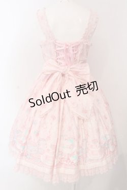 画像5: Angelic Pretty / メモリアルケーキ胸フリルジャンパースカート  ピンク O-25-04-08-034-AP-OP-IG-OS