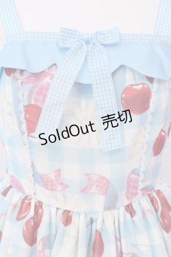 画像2: Angelic Pretty / Sweet Cherry MargaretジャンパースカートSet  サックス O-25-04-08-035-AP-OP-IG-OS