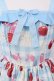 画像2: Angelic Pretty / Sweet Cherry MargaretジャンパースカートSet  サックス O-25-04-08-035-AP-OP-IG-OS (2)