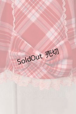 画像4: Angelic Pretty / ワンダートリップタータントレンチコート  アカ×ピンクチェック O-25-04-08-036-AP-CO-IG-OS