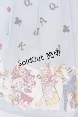 画像2: Emily Temple cute / トランプノースリーブワンピース  ミント O-25-04-08-038-ET-OP-IG-OS