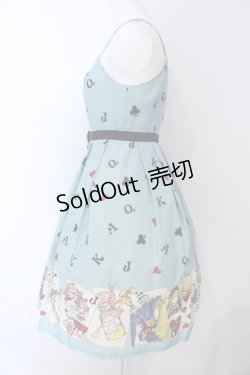 画像3: Emily Temple cute / トランプノースリーブワンピース  ミント O-25-04-08-038-ET-OP-IG-OS