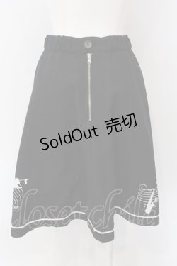 画像4: MILK / Swing Songスカート  ブラック×Redスター柄 O-25-04-08-039-ML-SK-IG-OS