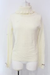 Amavel / ハイネックニット  アイボリー O-25-04-08-040-CA-TO-IG-ZT133