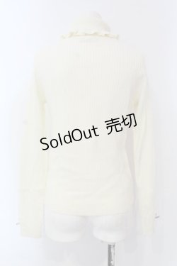 画像3: Amavel / ハイネックニット  アイボリー O-25-04-08-040-CA-TO-IG-ZT133