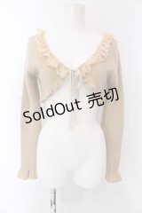 LIZ LISA / ラッセルレースボレロ  オレンジ系 O-25-04-08-043-LO-TO-IG-OS