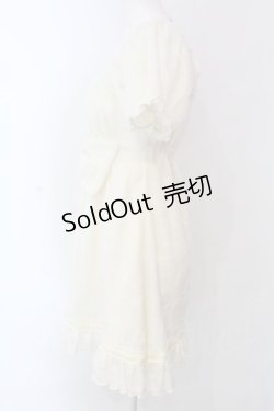 画像3: LIZ LISA / ビッグリボン起毛ワンピース  オフシロ O-25-04-08-044-LO-OP-IG-OS