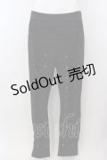 SEX POT ReVeNGe /ACK LACE UP STRETCH スキニーパンツ L ブラック O-25-04-08-052-SP-PA-IG-OS