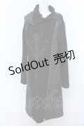 Ozz Croce / 裏起毛ハイネックワンピース  ブラック O-25-04-08-055-OO-OP-IG-OS
