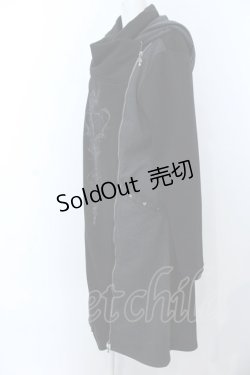 画像2: Ozz Croce / 裏起毛ハイネックワンピース  ブラック O-25-04-08-055-OO-OP-IG-OS