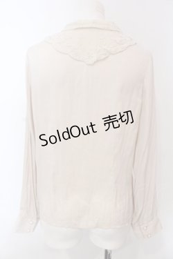 画像3: an another angelus / レースヨーク衿ブラウス F ベージュ O-25-04-08-007-CA-BL-OW-OS