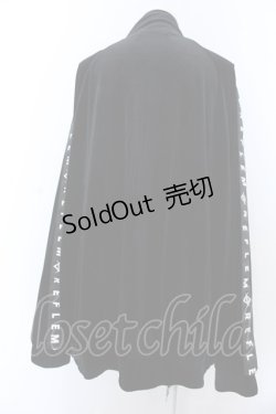画像3: REFLEM / ロゴラインストーンベロアジャージ  ブラック O-25-04-08-056-PU-TO-IG-OS