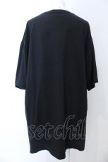 画像3: 【SALE】KRY CLOTHING / 「YINANDYANG」BIGTシャツ  ブラック O-25-04-08-059-EL-TO-IG-ZT021 (3)