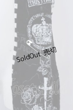 画像3: MAD / ボーダー猫耳キャップ  ブラック×ホワイト O-25-04-08-065-PU-AC-IG-OS