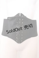 LOLITA他 / コルセット風ゴムベルト  ブラック O-25-04-08-075-LO-ZA-IG-OS