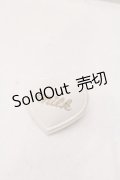 MILK / レザーハートバレッタ  オフシロ O-25-04-08-077-ML-AC-IG-OS
