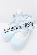 axes femme kawaii / //ダブルリボンスカラップパンプス M 公式色展開ミント O-25-04-08-081-AX-SH-IG-OS