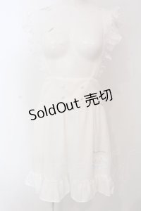Jamie エーエヌケー / シナモロールコラボエプロン  シロ O-25-04-08-019-LO-OP-OW-OS