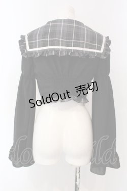 画像4: Jamieエーエヌケー / コルセットセーラーブラウス M クロ O-25-04-08-023-CA-BL-OW-OS