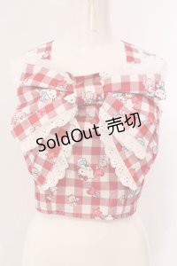 Jamieエーエヌケー / ハローキティ リボンビスチェ M アカ O-25-04-08-026-CA-TO-OW-OS