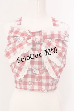 画像1: Jamieエーエヌケー / ハローキティ リボンビスチェ M アカ O-25-04-08-026-CA-TO-OW-OS