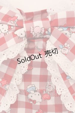 画像2: Jamieエーエヌケー / ハローキティ リボンビスチェ M アカ O-25-04-08-026-CA-TO-OW-OS