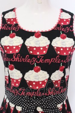 画像2: Shirley Temple / カップケーキジャンパースカート 160cm クロ O-25-04-10-027-ET-OP-IG-OS
