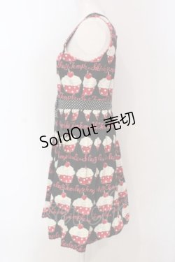 画像3: Shirley Temple / カップケーキジャンパースカート 160cm クロ O-25-04-10-027-ET-OP-IG-OS