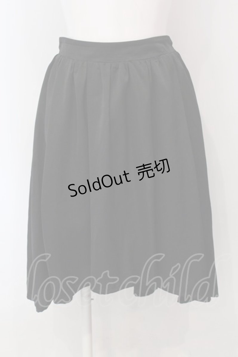 画像1: Ank Rouge / フィッシュテールスカート  クロ O-25-04-10-035-CA-SK-IG-ZY (1)