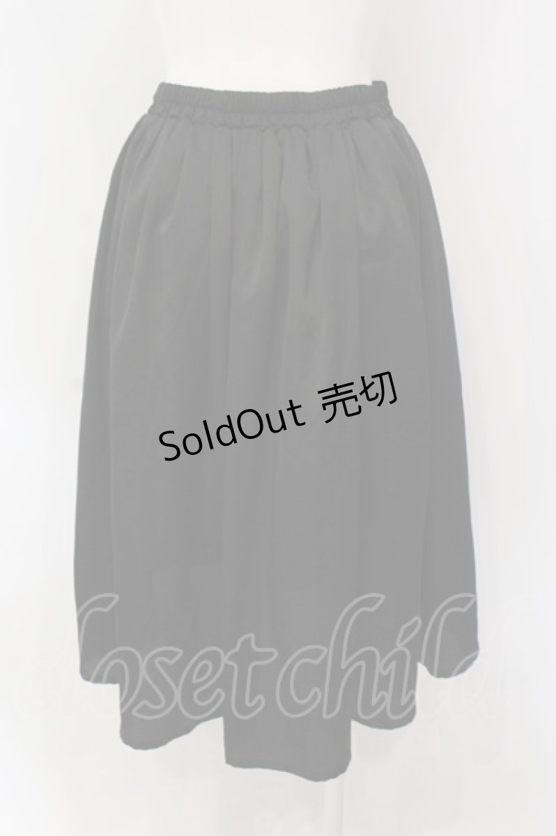 画像3: Ank Rouge / フィッシュテールスカート  クロ O-25-04-10-035-CA-SK-IG-ZY (3)