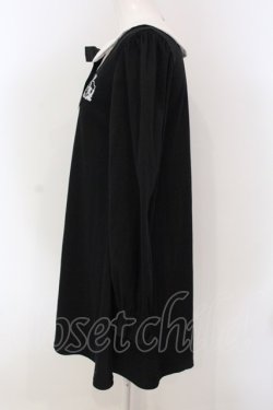 画像3: Ank Rouge / シャツドッキングライクカットワンピース  クロ×シロ O-25-04-10-036-CA-TO-IG-OS